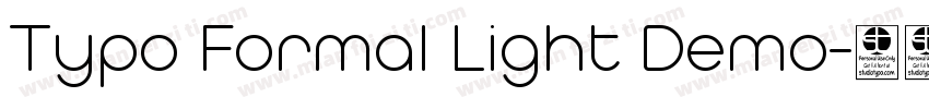 Typo Formal Light Demo字体转换